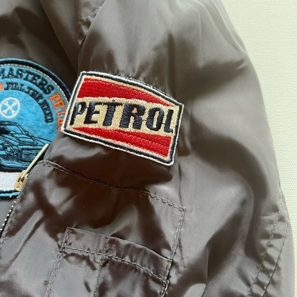 New 1 of 1 Vintage 1970 Petrol Premium Utilitarian Gas Station Light Jacket - Picture 4 of 9
